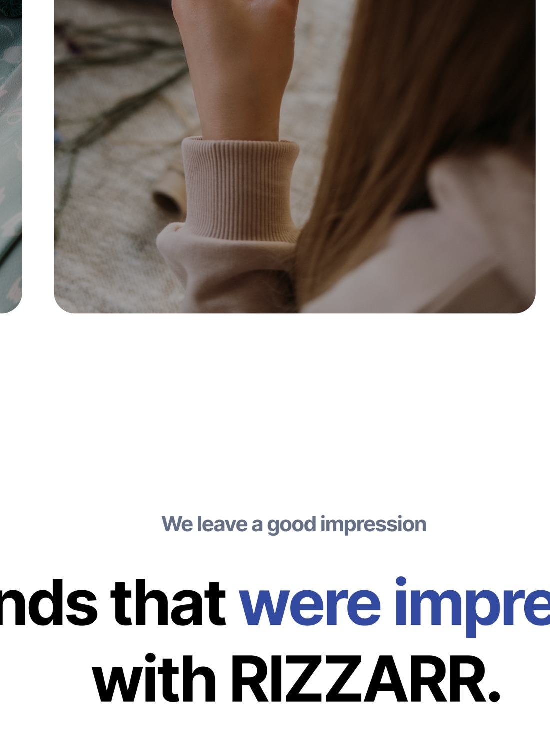 Creator filming in a ring light